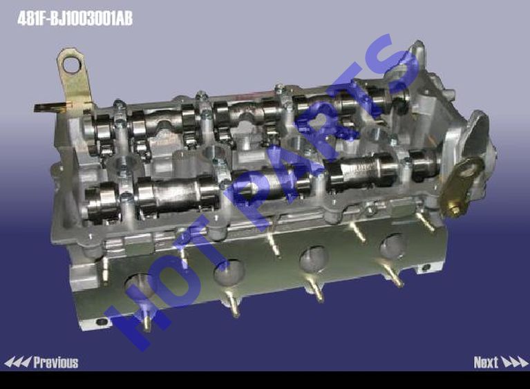 картинка ГОЛОВКА БЛОКА ЦИЛИНДРОВ В СБОРЕ CH FORA, M11, TIGGO 2.0  481F-BJ1003001AB