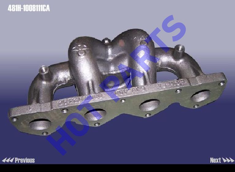 картинка КОЛЛЕКТОР ВЫПУСКНОЙ  481H-1008111CA