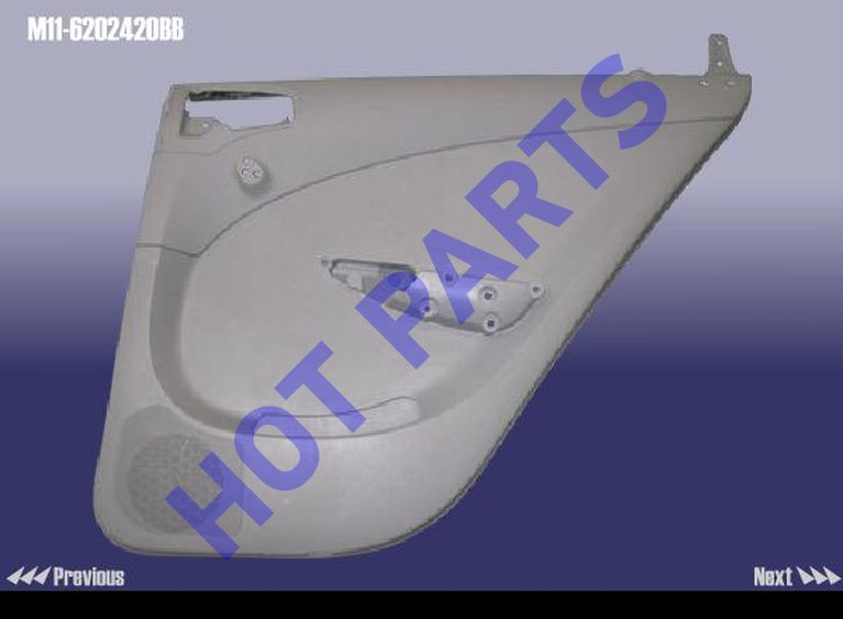 TRIM BOARD ASSY - RR DOOR RH