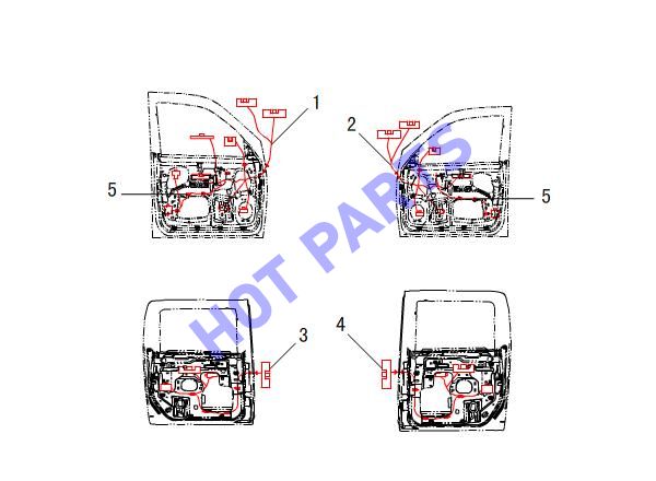 DOOR WIRING HARNESS