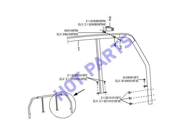 CARGO BODY FENDER