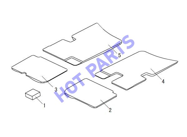 FLOOR HEAT INSULATOR