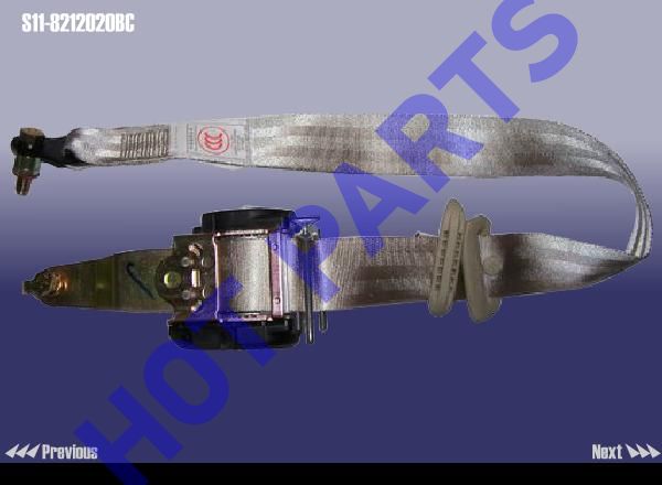 SAFTY BELT ASSY-FR RH