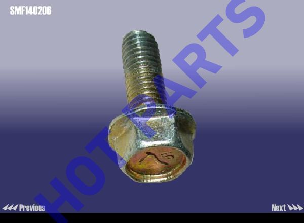 картинка БОЛТ M6X1X18 (S10) ЗОЛОТИСТЫЙ  SMF140206
