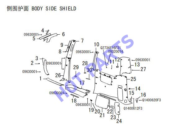 BODY SIDE SHIELD